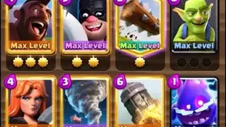 AMAZING deck for Rage Challenge - Hog Exe Nado 🚀- Easy 9 wins - Clash Royale
