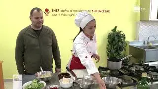 Sallat&euml; me kaperi, p&euml;rgatitur nga kuzhiniere Anxhela Ga&ccedil;i | &ldquo;Si n&euml; familje&rdquo;