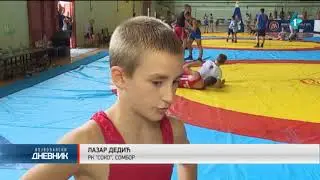 Priprema mladih rvača za Balkansko prvenstvo za pionire