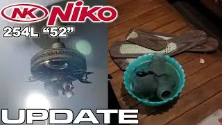 NIAT DIBERSIHIN MALAH BEGINI | NIKO ( 254L ) Decorative Ceiling Fan 