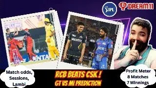 RCB Beats CSK | #ipl2025 #mivsgt Ka Profit Book Karo