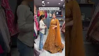 #Lehahga on rent #Delhi #wedding #shagunwardrobe