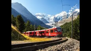 Swiss Train - Zurich to Mount Titlis-Switzerland