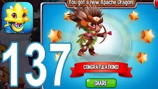 Dragon City - Gameplay Walkthrough Part 137 - Level 48, Apache Dragon (iOS, Android)