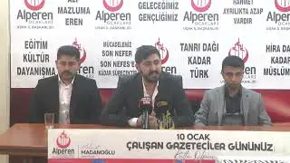 Uşak Alperen Ocakları Basın İle Bir Araya Geldi.