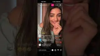 Шрилила в прямом эфире в Instagram ❤️