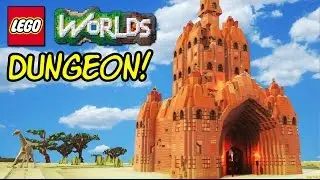 DUNGEON EXPLORATION! - LEGO Worlds 1.0 Dungeon Gameplay