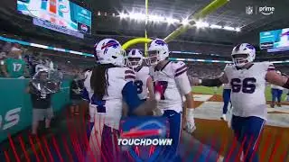 Bills&rsquo; James Cook EXPLODES for Three First Half Touchdowns vs Dolphins