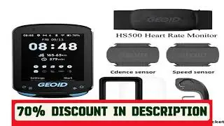 #GEOID CC600 Color Screen Bike Computer Smart Navigation GPS Wireless Bicycle Speedometer WIFI ANT+