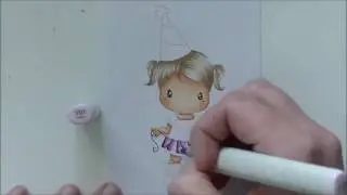 Copic No Lines - C.C. Designs HB2U Birgitta