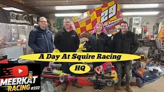 A Day At Squire Racing HQ #heritage #cars #stockcarracing #podcast #fyp #v8 #engine 