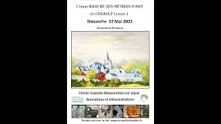 17&egrave;me March&eacute; des M&eacute;tiers d'Art de Cunault