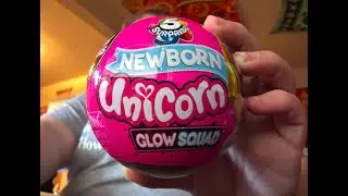 newborn unicorn glow squad opening
