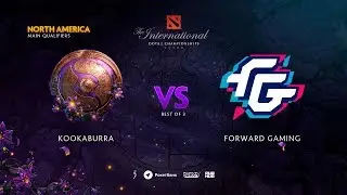 Kookaburra vs Forward Gaming, TI9 Qualifiers NA, bo3, game2 [Mila]