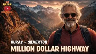Visit to the Million Dollar Highway | Ouray to Silverton Colorado Drive | Most Scenic Road in USA