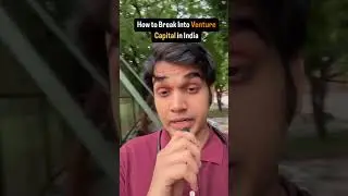 How to break into venture capital (VC) finance ?