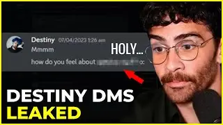 Hasan Reacts to the controversial Destiny DM leaks