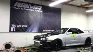BMRTuned R34 800whp! Twin Turbo 6258 EFR's. RB26