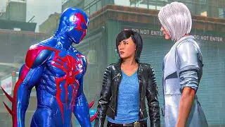 Marvel's Spider-Man Remastered - Spider-Man Meets Silver Sable For The First Time