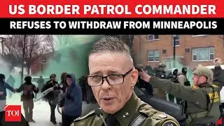 'SMOKE INCOMING!': Bovino Declares No End Date For Minneapolis ICE Crackdown After Viral Video