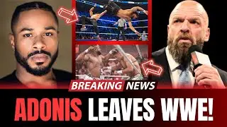 Ashante Adonis LEAVES WWE... Shocking Free Agent Move in 2025...