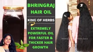 BHRINGRAJ HAIR OIL🌿 | EXTREMELY POWERFUL OIL FOR FASTER & THICKER HAIR GROWTH|LONG HAIR |TAMIL VLOGS