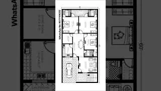 30 x 60 modern house plan