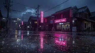 Night Rain Ambience 🌙 Lofi Beats for Focus, Relax & Quiet Moments #30