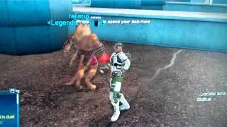 Funny Dance-Off on DC Universe Online