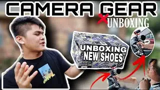 CAMERA GEAR| UNBOXING JORDAN SHOES (SOBRANG SOLID GUYS )