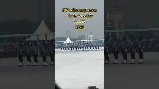 Air Force day parade 2025 at Hindan base #iaf #iaf2025 #airforceday #airshow  #mig21 #shorts #viral
