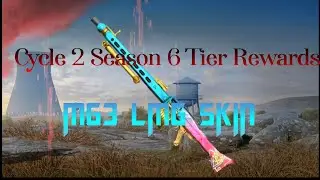 BGMI | PUBGM Cycle 2 Season 6 Tier  Rewards First MG3 LMG Skin