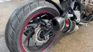 BLACK WIDOW EXHAUSTS CBR 650 EXHAUST HEADERS + SILENCER MUFFLER