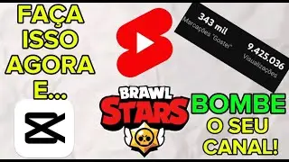 How to make VIRAL BRAWL STARS SHORTS for your channel to BOMB!!!