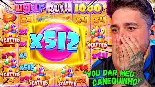 BUXEXA FOI A LOUCURA COM A FORRADA NO SUGAR RUSH 1000!!