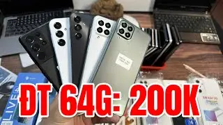 ĐT Gi&aacute; Rẻ | Samsung Đẹp Keng Full Box | Xả Sony 64G 200K | Nhiều ĐT Gi&aacute; Rẻ ! 