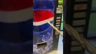 Drilling out vending machine lock lost key. #machine #vendingmachine #snacks #happy #motivation