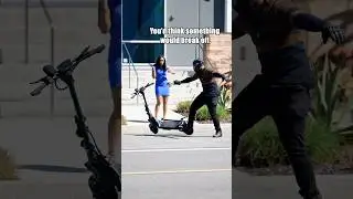 Nothing Broke The GX3 scooter is very durable.