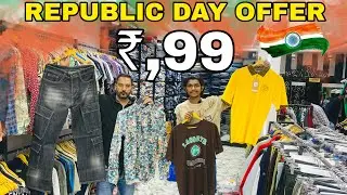 Branded Clothes in Hyderabad &ndash; T-Shirts ₹99 | Shirts ₹399 | Jeans ₹499 Republic day offer sale 