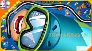 🐍WORMSZONE.IO | ГИГАНТСКАЯ ЗМЕЯ-ПОЛЗУЧОК ТОП 01 / Эпический геймплей Worms Zone! | Trần Hùng 83