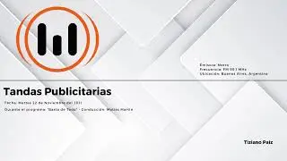 [FM 95.1] Metro · Tandas - 22 de Noviembre del 2011