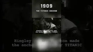 The absolutely massive chain for the Titanic&rsquo;s anchor, c. 1909 [ 4K 60fps ]  #history