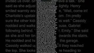 Chapter five. -Cassidy's Revenge.-
