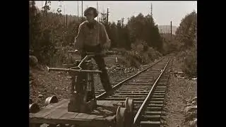 The General (1926) - Handcar and Penny-farthing bike