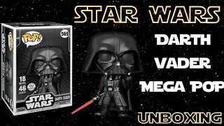 Star Wars Mega POP Funko DARTH VADER Unboxing 2025