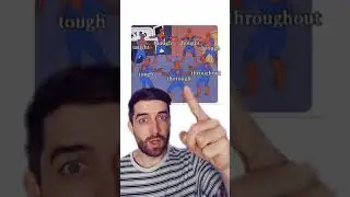 How to pronounce though, through, throughout, taught, thought, thorough and tough!