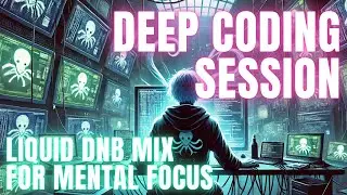 [4:20am] Deep Coding Session Mix - liquid DnB playlist for mental power