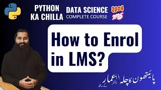 Enrol in LMS of Python ka Chilla 2024-25