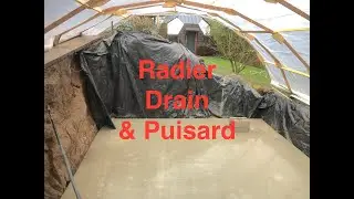 Extension - Partie 3 - Radier, drain et puisard