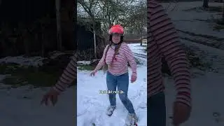 #pov Valerie wil ijs! #sneeuw #ouderschap #kinderen #fyp #valerie #lol #mama